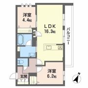 シャーメゾン 皐月の間取り画像