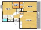 グレイス荒木A棟の間取り画像