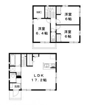 ハイランド立野 B棟の間取り画像