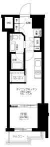 ザ・パークワンズ渋谷本町の間取り画像