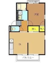エステートピア北町Bの間取り画像