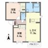 プロヴァンス・Hの間取り画像