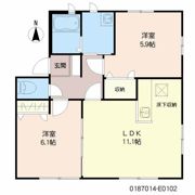 ベルメゾン エスト E棟の間取り画像