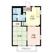 ユーハイツ・Aの間取り画像