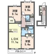 ルークス鷺沼の間取り画像
