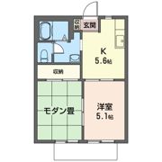 エスポワールの間取り画像