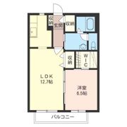 ソレイユ大和田の間取り画像