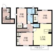 プレミアスパルクIIIの間取り画像