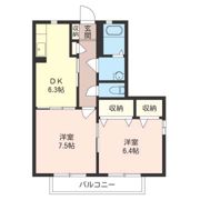 カサベルデCの間取り画像