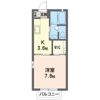 シャーメゾンなでしこBの間取り画像