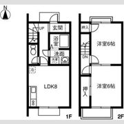 DUPLEX 国王7Aの間取り画像