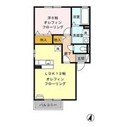 ウィルモアHARAの間取り画像