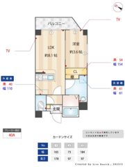 SPAZIO高砂の間取り画像