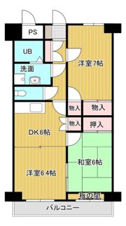 グラン・シャリオ二階堂の間取り画像