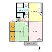 ファミール小春の里 A棟の間取り画像