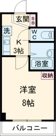 パラディアン一の宮の間取り画像