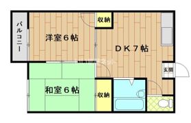 ハイツパーシモンの間取り画像