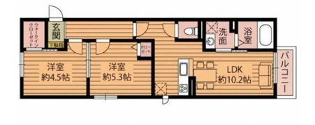 GOLD HEIMⅡの間取り画像