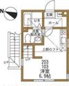 ハーミットクラブハウス鶴見ツクノの間取り画像