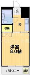 ピエスあさのB棟の間取り画像