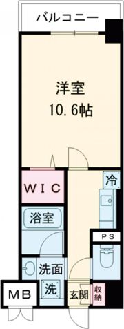 L・Isobe三宮の間取り画像