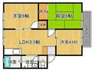 光ハイツ田島の間取り画像