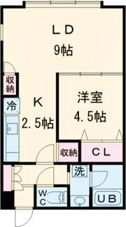メゾンパティオ東山の間取り画像