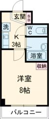 パラディアン一の宮の間取り画像