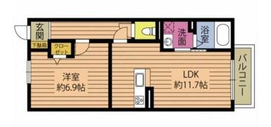 GOLD HEIMⅡの間取り画像