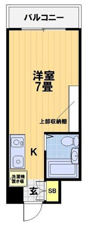 カプチーノ太秦の間取り画像