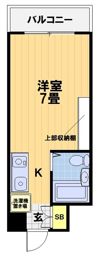 カプチーノ太秦の間取り画像