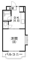 グレースコートの間取り画像