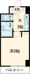 パラディアン一の宮の間取り画像