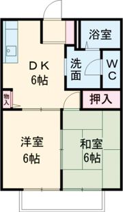 メゾンボナールの間取り画像