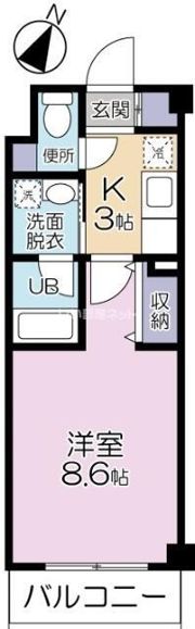 ラティーダ下並木の間取り画像