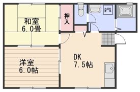 サンライフ四御神の間取り画像