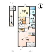 仮）白河中山下新築アパートAの間取り画像