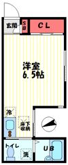 ソリッド溝の口の間取り画像