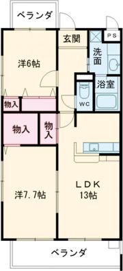ヴァンティーアの間取り画像