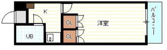 ハイツたかすの間取り画像