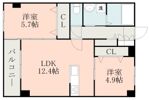 ハイムセラウエストの間取り画像