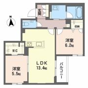 メゾン ボヌールの間取り画像