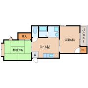 ブラ・ヴール南仙台Ⅱの間取り画像