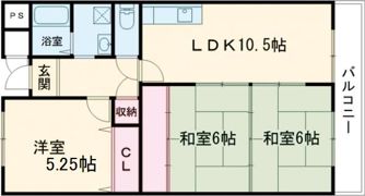 メイゾン山野の間取り画像