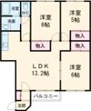 グリーンセゾンC棟の間取り画像