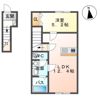 仮）白河中山下新築アパートBの間取り画像
