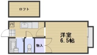 メゾンドゥクロワの間取り画像