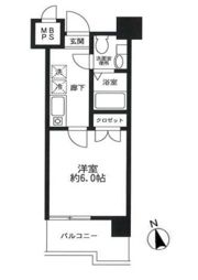ドゥーエ川口の間取り画像