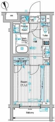 ブライズ西馬込の間取り画像