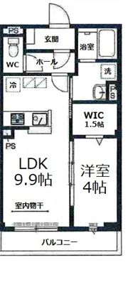 コンフォート清瀬の間取り画像